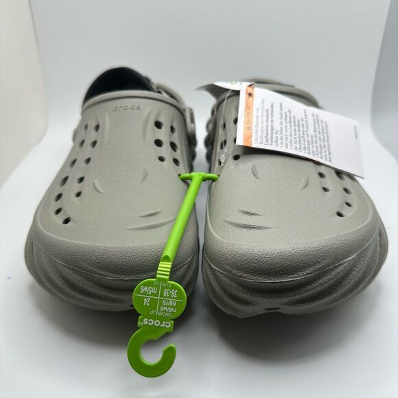 CROCS ECHO CLOG MENS 7 WOMENS 9 GRAY - NWT - Picture 2 of 5